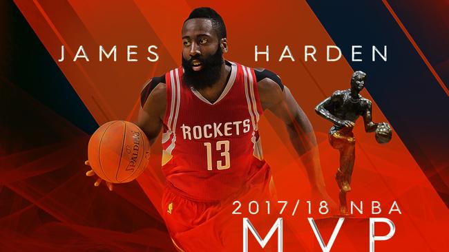 James Harden is the NBA MVP!