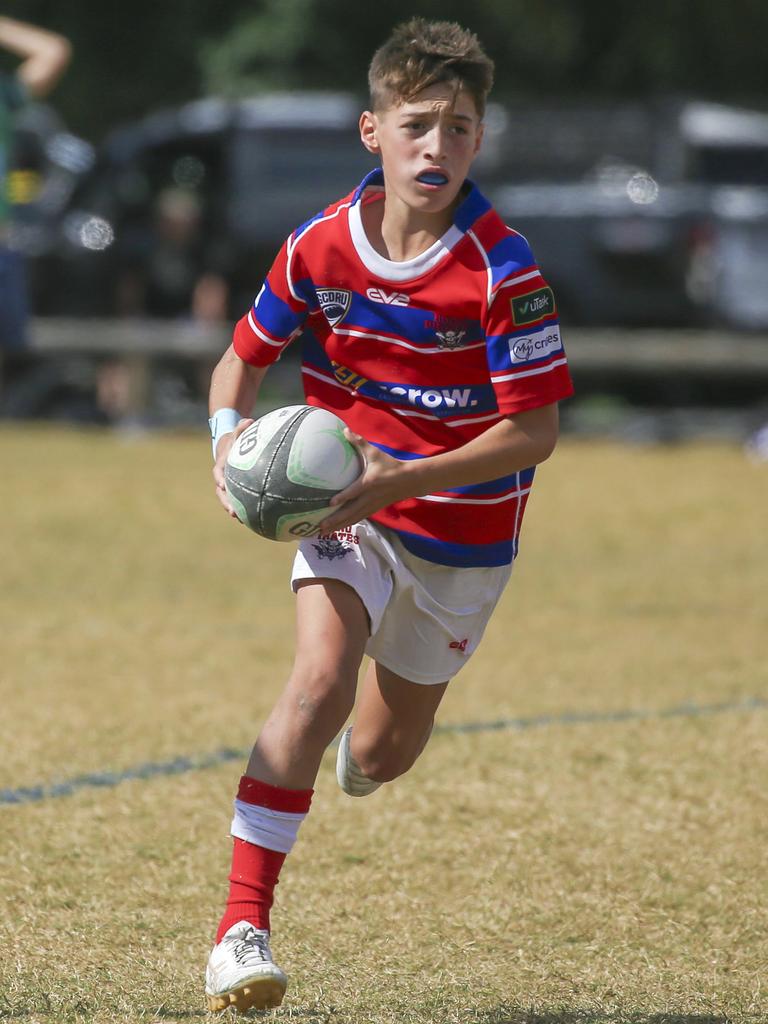 GCDRU Juniors round 13 Bond Pirates v PBC Alleygators U-12 . Picture: Glenn Campbell