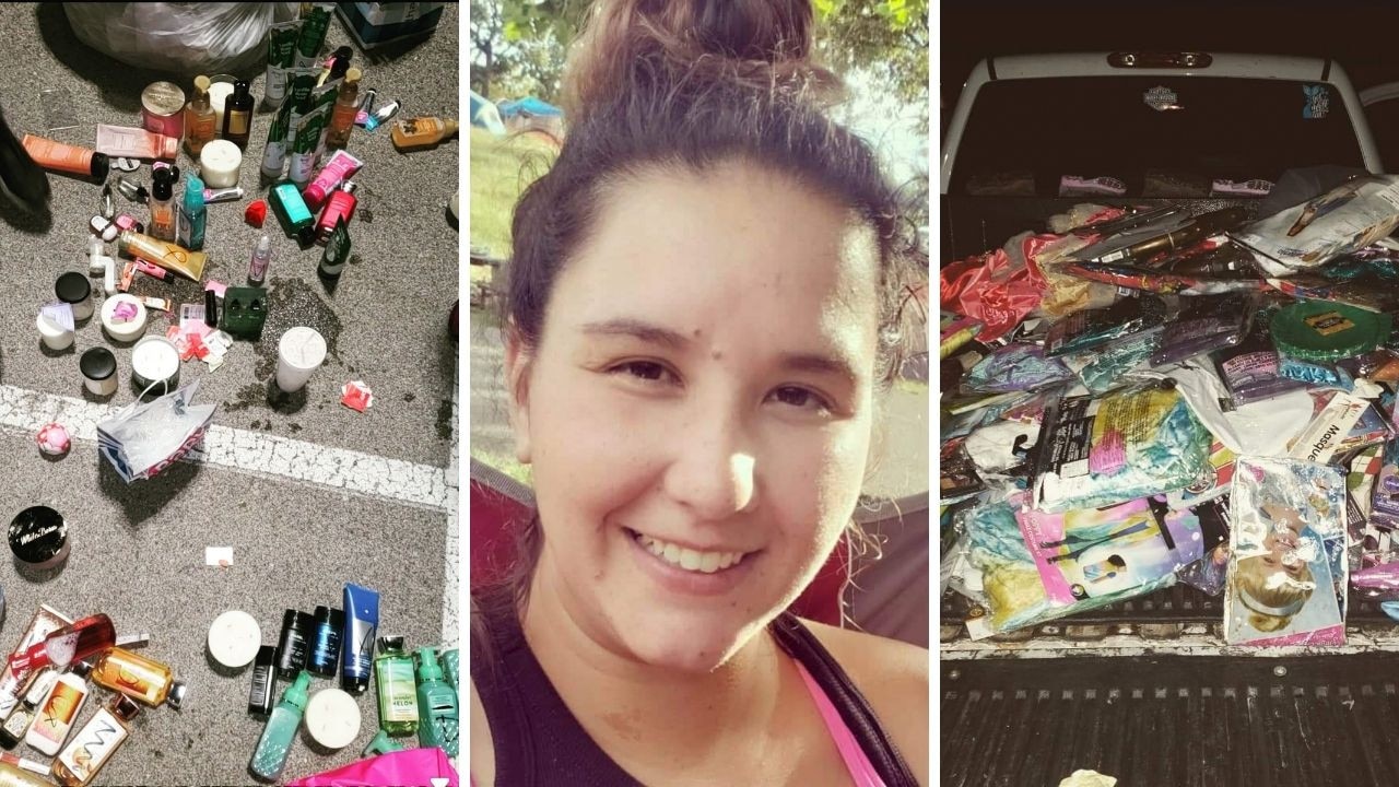 Stay at home mum makes 18 000 dumpster diving beauty products