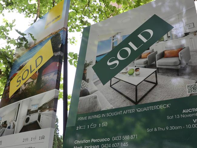 SYDNEY, AUSTRALIA - NewsWire Photos November 3, 2021: Generics stock photos of housing and real estate signage. Picture: NCA NewsWire / David Swift