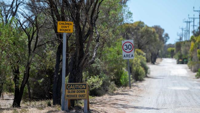 Mr Williams said that some holiday-makers ignore the 30km/h speed limit, worsening the dust bowl effect. Picture: Naomi Jellicoe