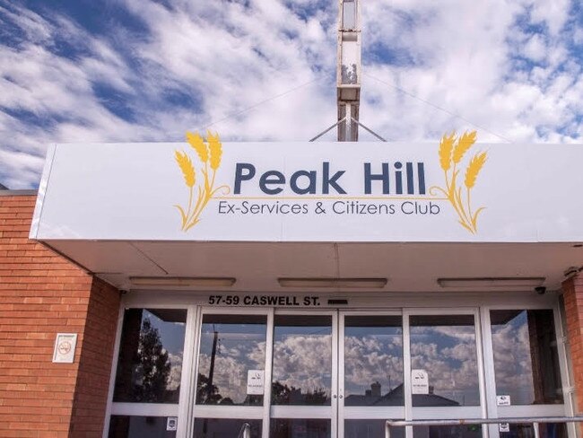 Peak Hill RSL. Photo: Supplied.