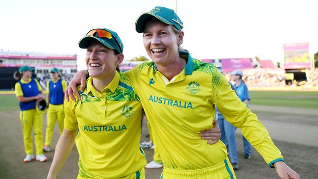 Cricket has been axed for the 2026 Commonwealth Games after Australia won gold in 2022 in Birmingham. (Photo by Alex Davidson/Getty Images)