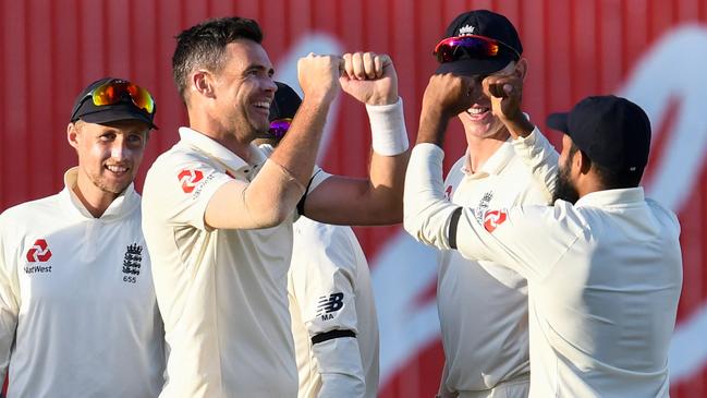 Jimmy Anderson picked up a calf injury in a County game.