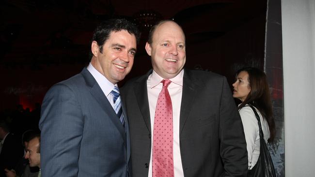 Garry Lyon and Billy Brownless in 2009.