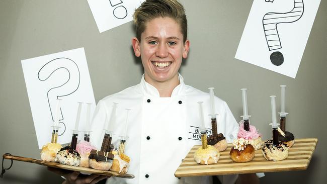 The teenage culinary entrepreneur. Picture: Sarah Matray