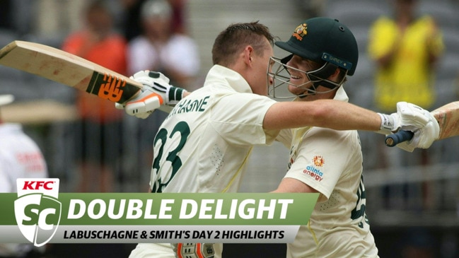 Double delight for Labuschagne and Smith