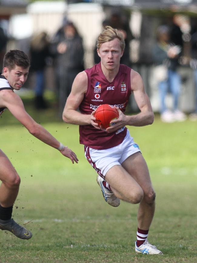 Campbell Wildman is on Port Adelaide’s SANFL list this season but may still turn out for PAOC. Picture: AAP/Dean Martin