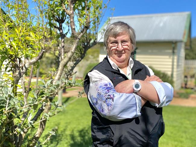 CWA Wonthaggi member Carol Maygar isn't afraid to roll up her sleeves and get stuck into helping her community. PICTURE: Madeleine Stuchbery