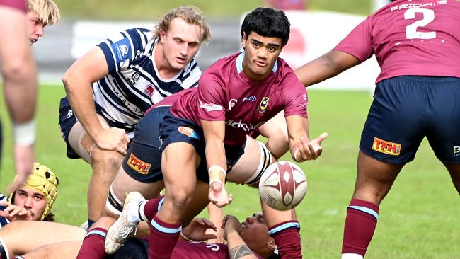 Tafito Ah-Ki. Premier rugby grade Colts between Brothers and GPS. Saturday July 6, 2024. Picture, John Gass