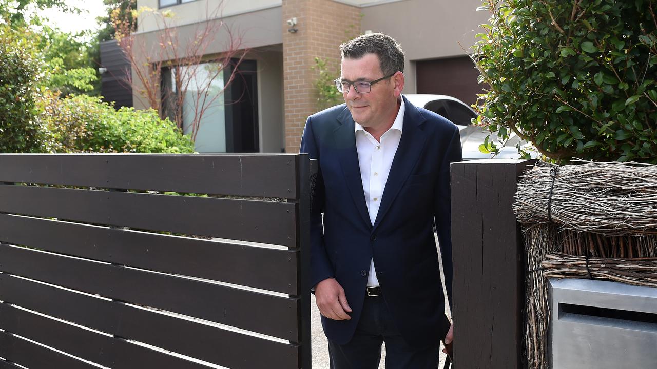 Mr Andrews said he would not annoint his own successor and would leave it to the party to do so. Picture: NCA / Josie Hayden