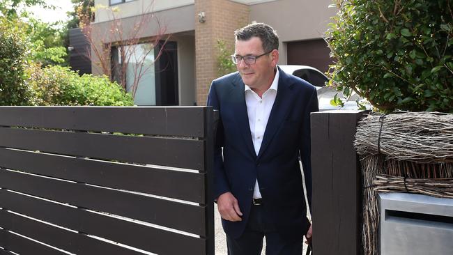 Mr Andrews said he would not annoint his own successor and would leave it to the party to do so. Picture: NCA / Josie Hayden