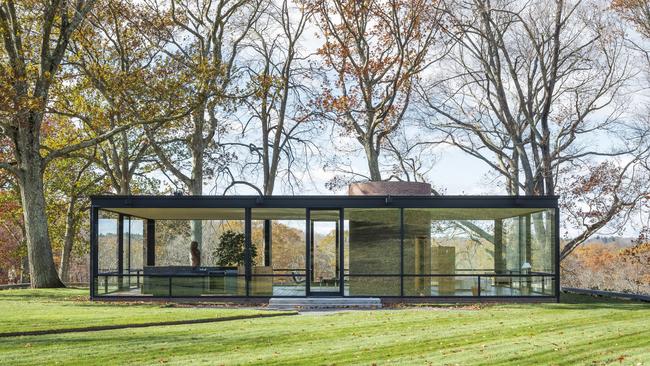 The Glass House New Canaan. Picture: Tom Ferguson