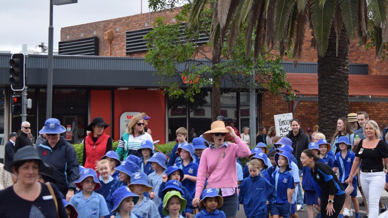 Dalby and surrounds come together for touching tribute on Anzac Day 2022 Picture: Emily Devon