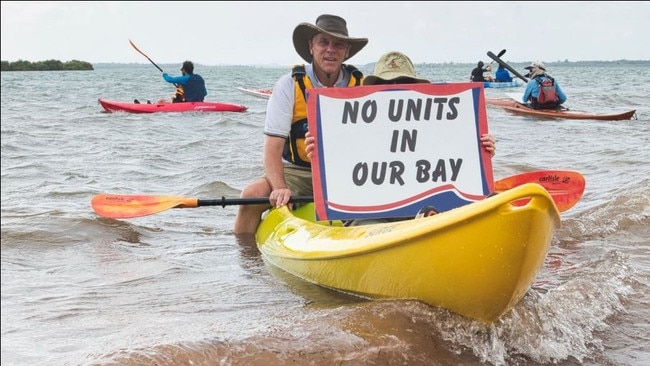 Local groups including Redlands2030 have lobbied to protect the wetlands and the migratory shore birds. Picture: Contributed