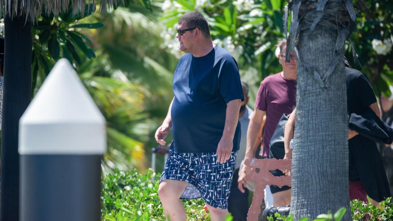 James Packer is seen out enjoying Cabo with friends and family. Picture: Backgrid