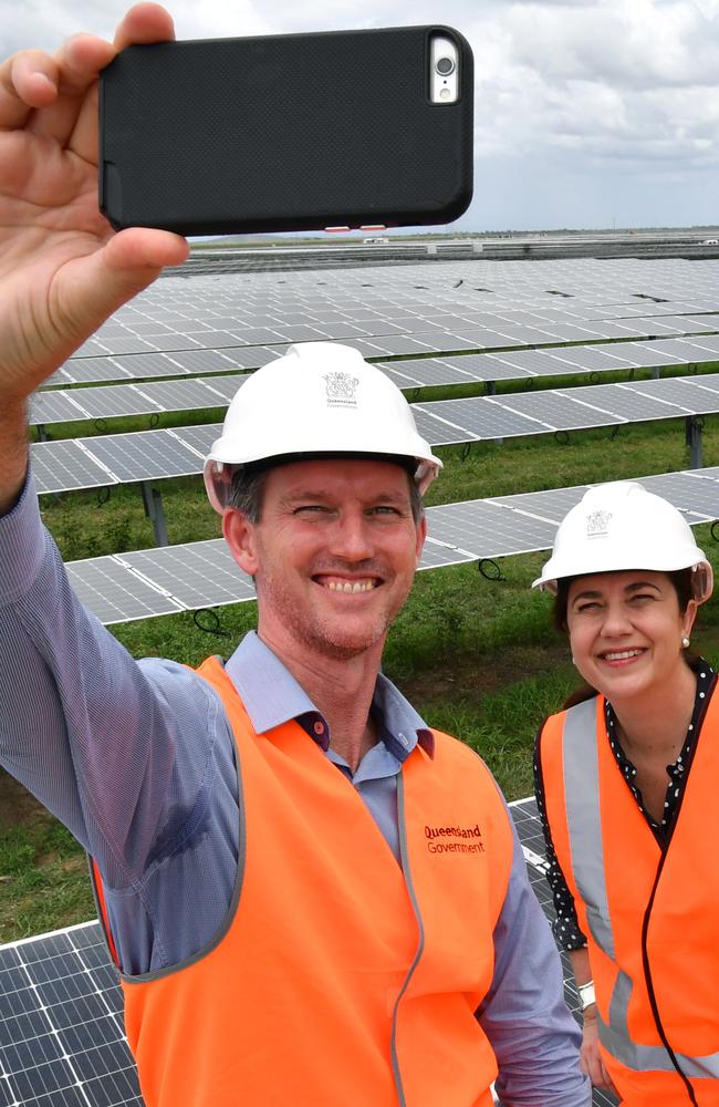 Energy Minister Mark Bailey’s private emails revealed a cosy relationship with unions. Picture: Darren England/AAP