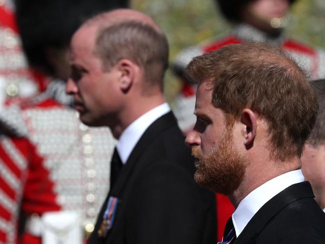 The tell-all will no doubt add to tensions between Prince William and Prince Harry. Picture: AFP