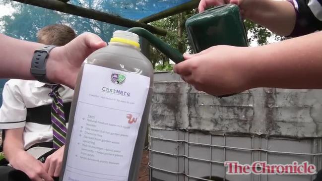 Wilsonton students sell worm waste