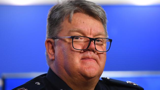 Victoria Police assistant commissioner Luke Cornelius. Picture: AAP