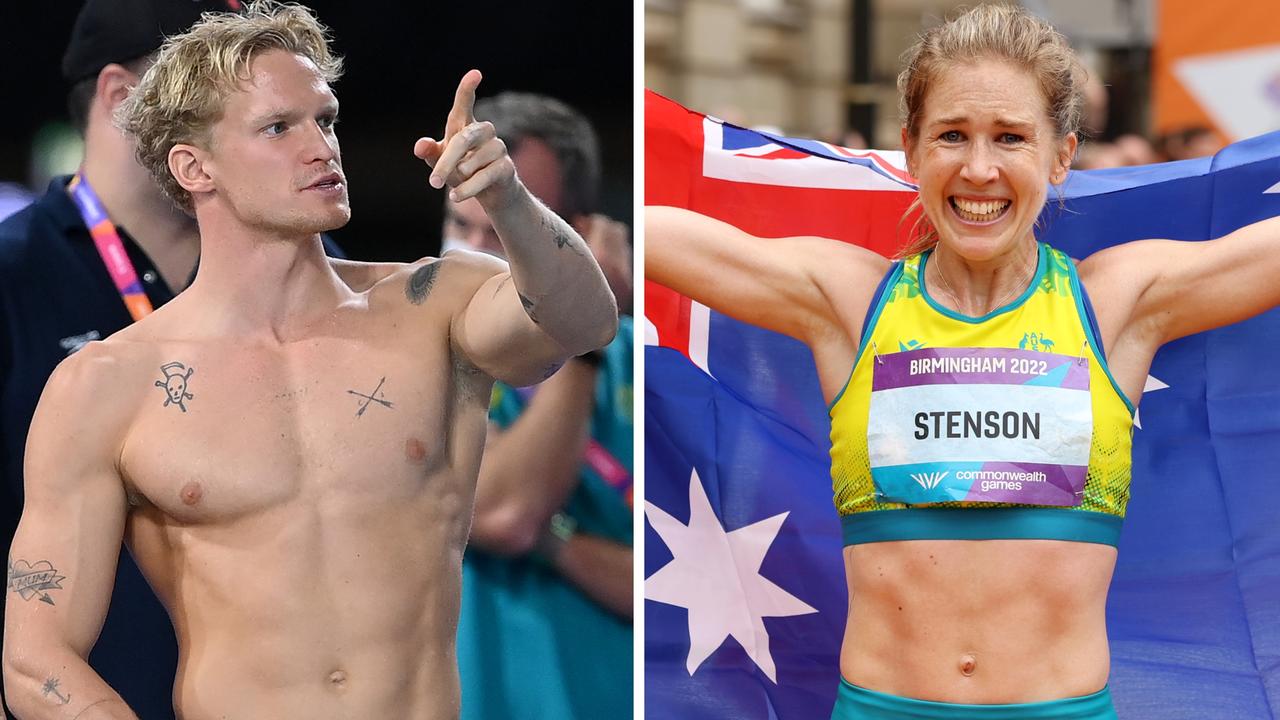 Australiens en action, natation, Emma McKeon, Jess Stenson, marathon