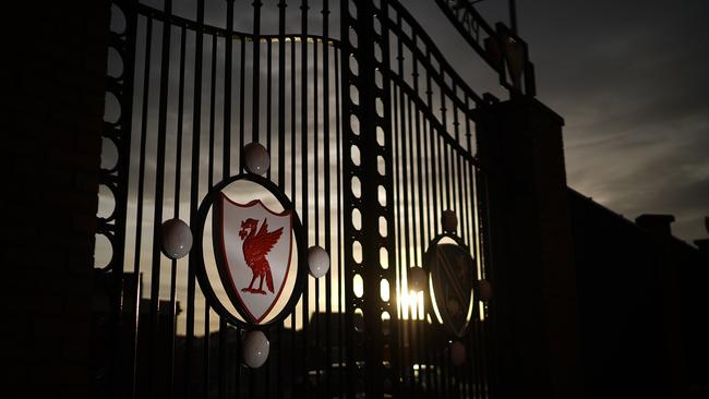 With their home ground of Anfield in a residential area, Liverpool will play some games at a neutral venue to avoid crowds congregating outside the stadium. Picture: Getty Images