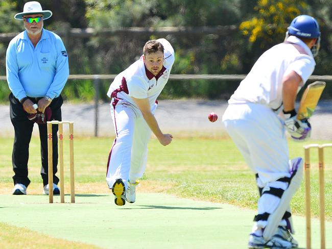 Tom Tyrrell in action.