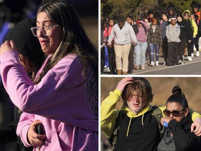 A teen shooter has opened fire at a US high school. Picture: Supplied