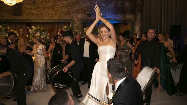 Sophie Tieman and Joseph Bolster wedding. Pictures: Blumental