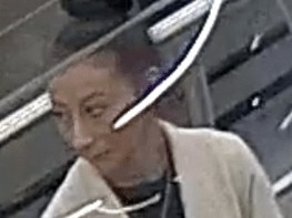 One of the last sightings of the missing 38-year-old woman.
