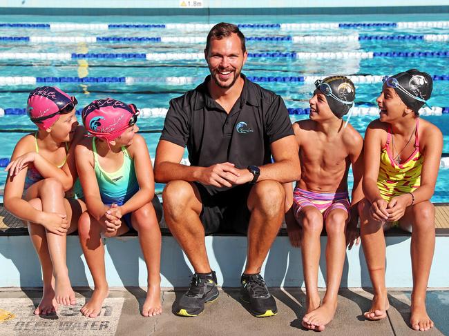 State and national champion athletes begin with school sport, according to swim coach Alex Clarke. Picture: Tim Hunter