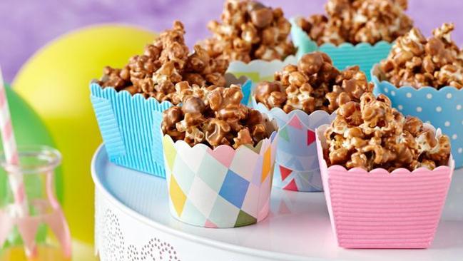 Hazelnut popcorn clusters. Picture: taste.com.au