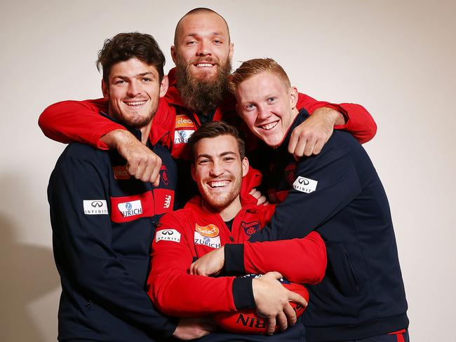 The Demons’ midfield group is the toughest in the competition. Picture: Getty Images