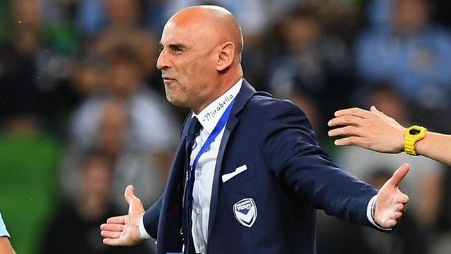 Kevin Muscat has been fined $5,000. (Photo by Quinn Rooney/Getty Images)