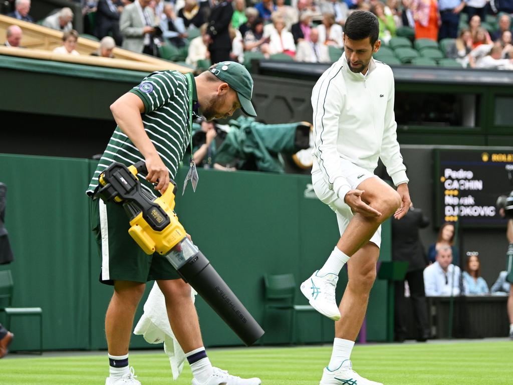Wimbledon 2023: Results, scores, Novak Djokovic, leaf blowers used on  court, Aussies in action, Iga Swiatek, latest, updates
