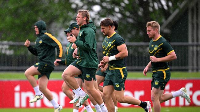 Mal Meninga has handed Lindsay Smith his Test debut for Sunday’s showdown with Tonga. Picture: Joe Allison/Getty Images