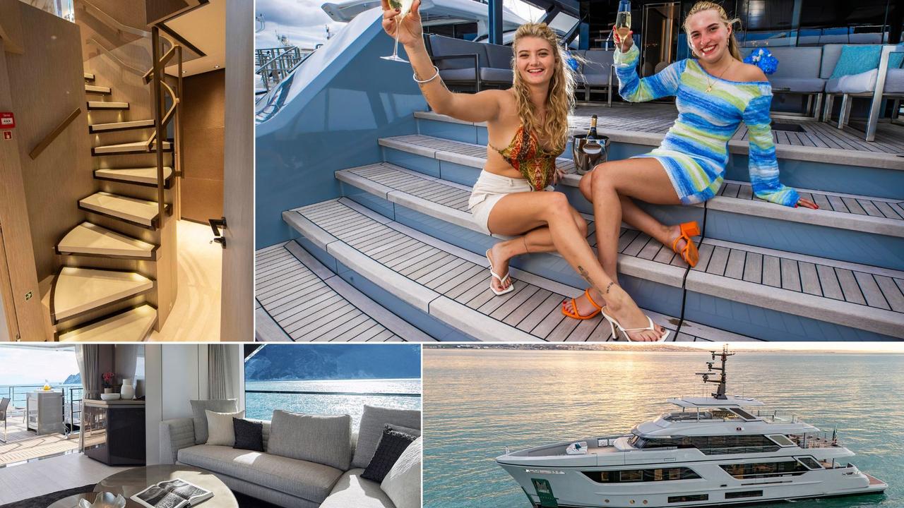 Luxury on water: Inside stunning Italian superyacht sailing into Sanctuary Cove