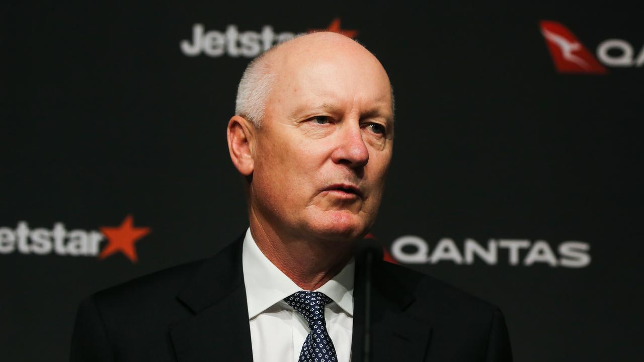 Qantas group chairman Richard Goyder: I’m not going anywhere. Picture: Gaye Gerard