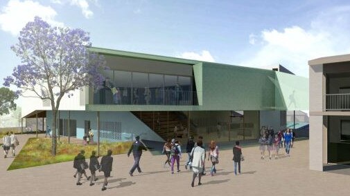 An artist's impression of the proposed new library and student resource centre at Pittwater House School. Picture: Supplied