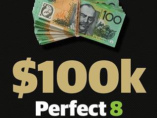 Perfect 8 jackpot cracks $100k