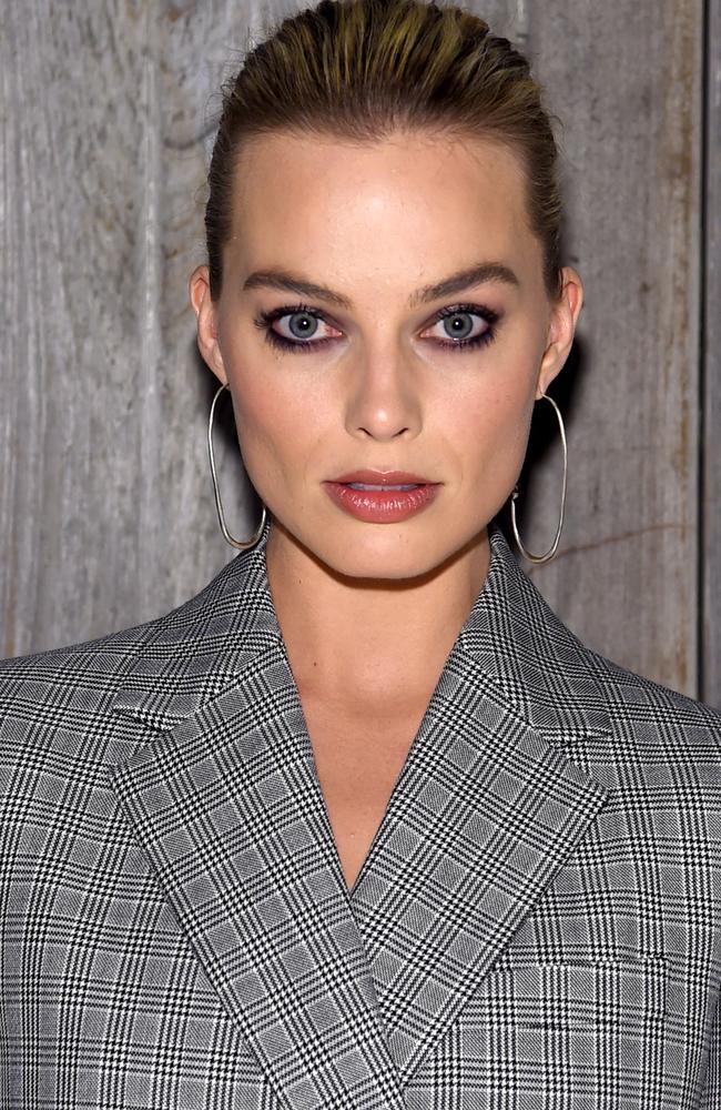 Even her makeup made a statement at Calvin Klein. Picture: Getty Images