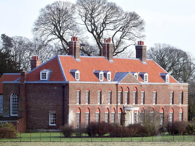 Kate Duchess of Cambridge is taking a break at her country home, Anmer Hall, near to the Sainbury’s where she was spotted shopping for Halloween supplies. Picture: Mega Agency