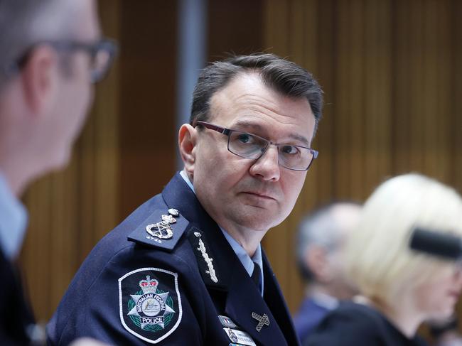 AFP email said Commissioner Reece Kershaw will be the one to start any pay negotiations. Picture: NCA NewsWire / Gary Ramage