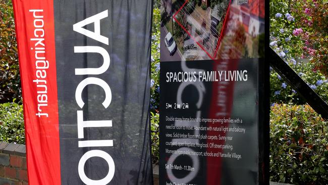 Hocking Stuart has been busted for underquoting on inner-city properties. Picture: Mark Dadswell