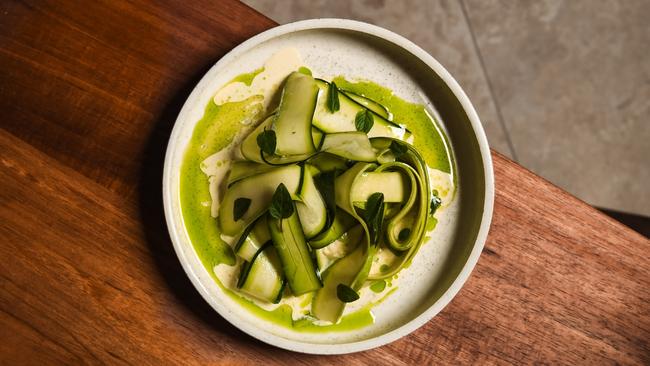 A dish from Icarus Wine Bar and Restaurant. Picture: Jack Fenby.