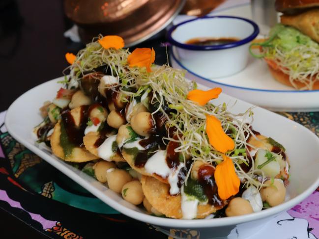 The Papadi Chaat at Don’t Tell Aunty. Picture: Jenifer Jagielski