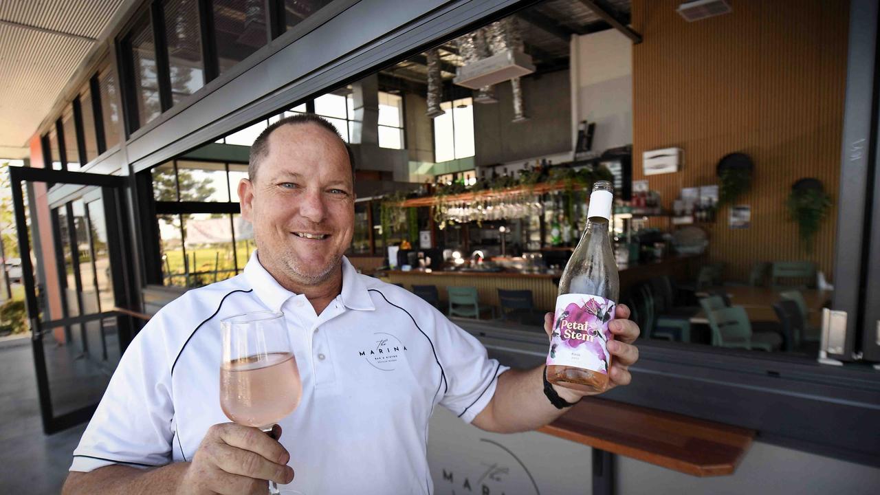 Simon Jones has opened the Marina Bar and Bistro at Pelican Waters. Picture: Patrick Woods.