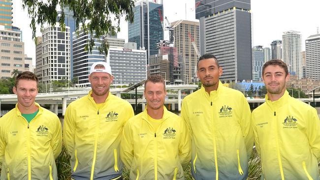 Groth and Kyrgios and the Davis Cup team back in the day