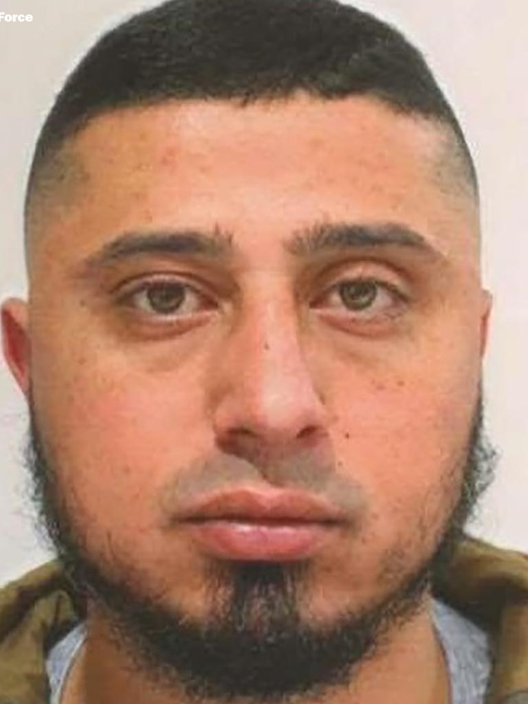 Bilal Haouchar is wanted over murder and a kidnapping. 