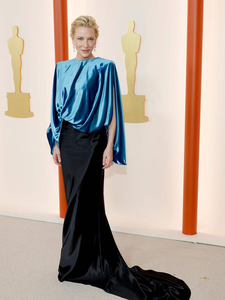 Cate Blanchett attends the 95th Annual Academy Awards on March 12, 2023 in archive Louis Vuitton. Picture: Mike Coppola/Getty Images/AFP